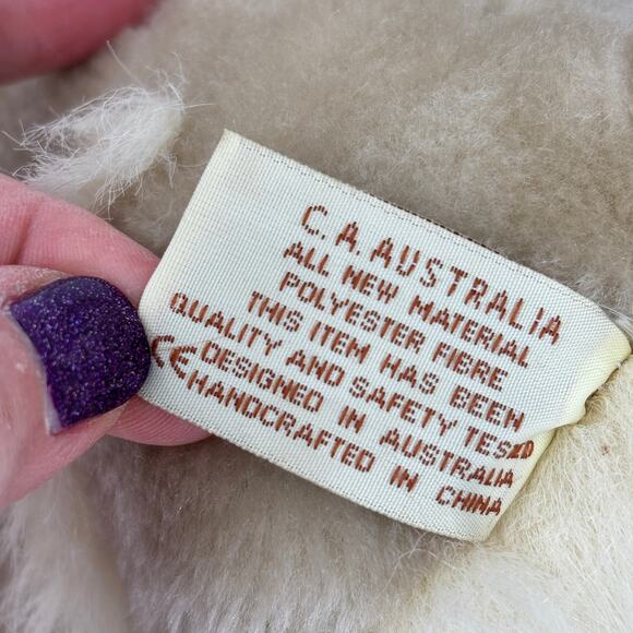 The Christopher Collection Puppy Dog Plush Labrador Golden Dog Australia 7 Inch - Picture 8 of 9